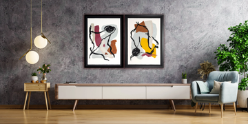 ATENAS I & II - Paper Painting by NOVOCUADRO ART COMPANY - view 3